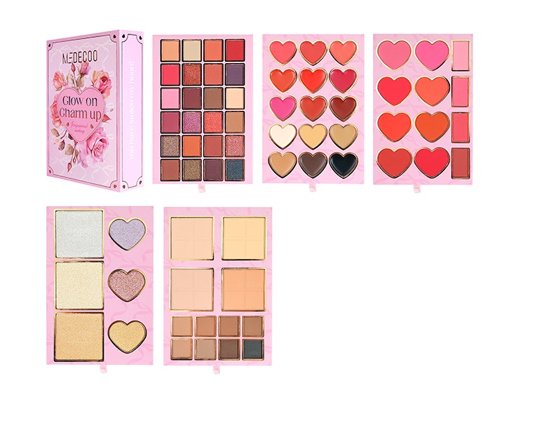 70颜色的多用途眼影调色板